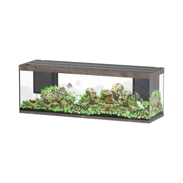 Aquarium coloris chêne foncé Aquatlantis Sublime Ultra LED 2.0 675 L - 200 x 60 x 75 cm