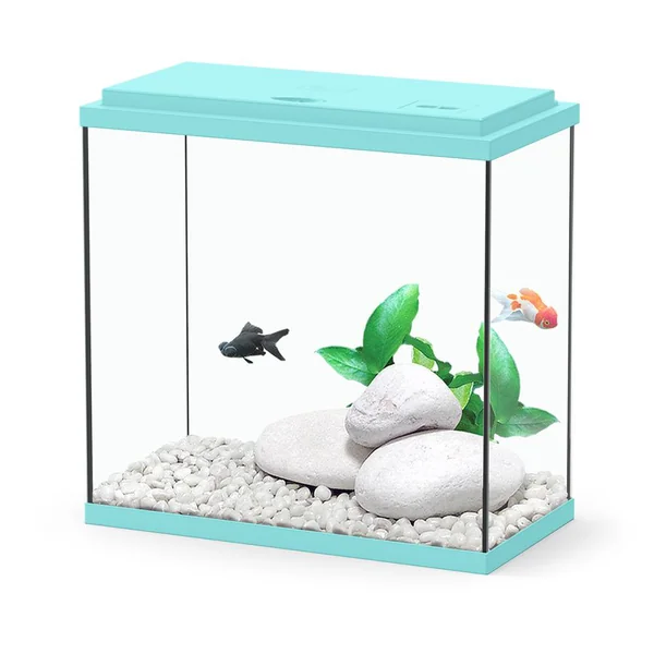Aquarium Coralia avec filtre coloris turquoise Aquatlantis - 18 L