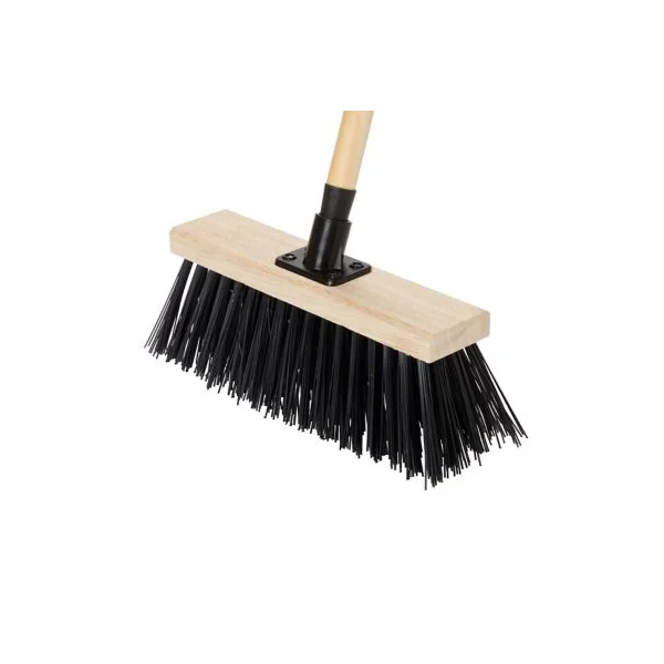 Balai manche bois VERVE en Polychlorure de vinyle (PVC) et bois