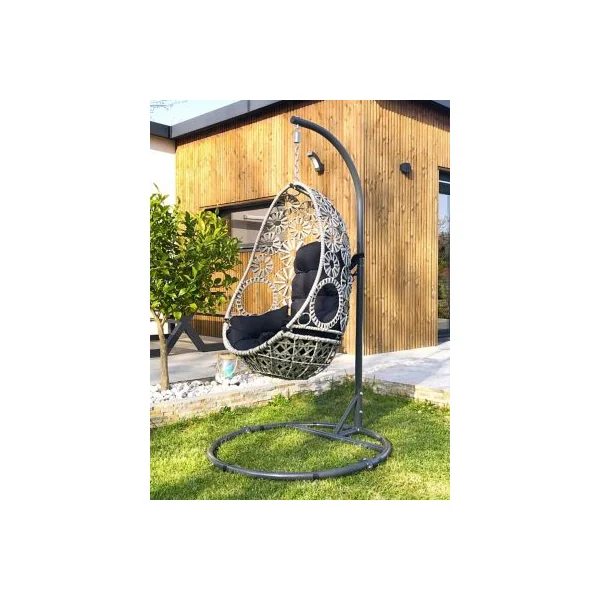 Balancelle de jardin Samoa écru 75 x 210 cm DCB GARDEN