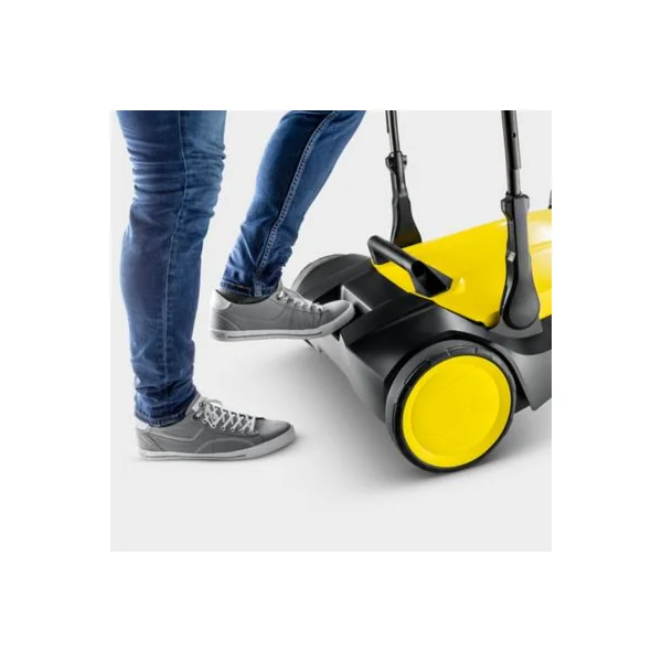Balayeuse mécanique Karcher S6 Twin + bac de déchets et brosses inclus