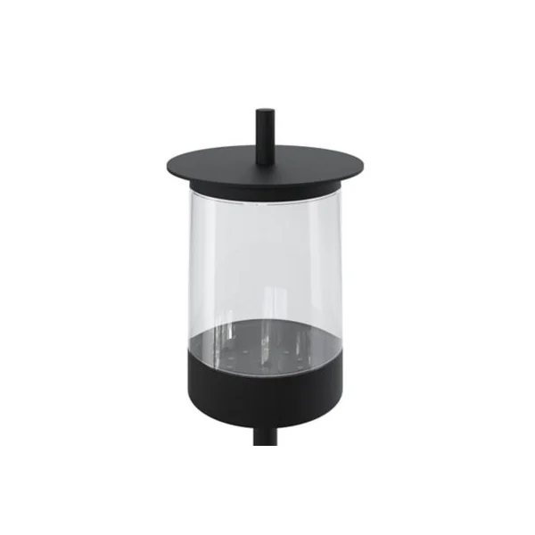 Balise à piquer extérieures Beret Led intégrée 2x160lm 7w IP44 GoodHome noir vendue par 2