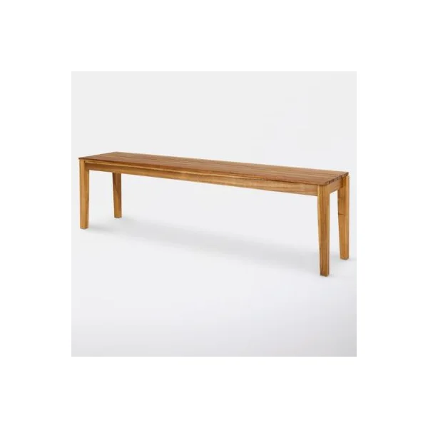 Banc de jardin Denia sans dossier Blooma