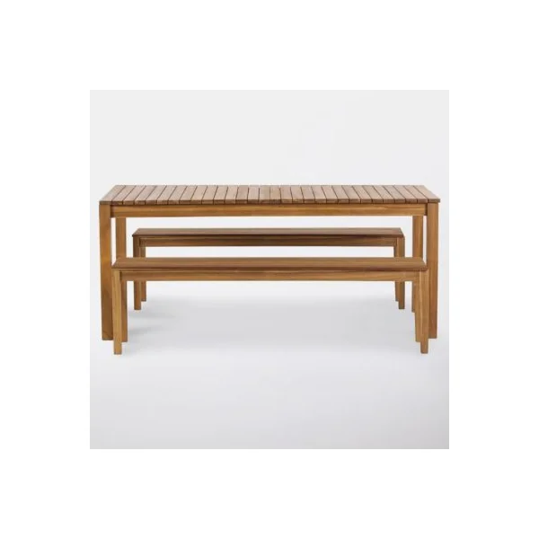 Banc de jardin Denia sans dossier Blooma