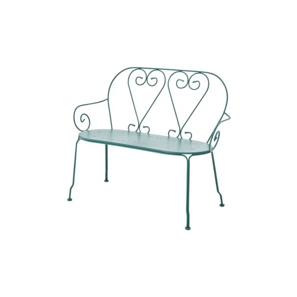 Banc de jardin GoodHome Vernon vert eucalyptus