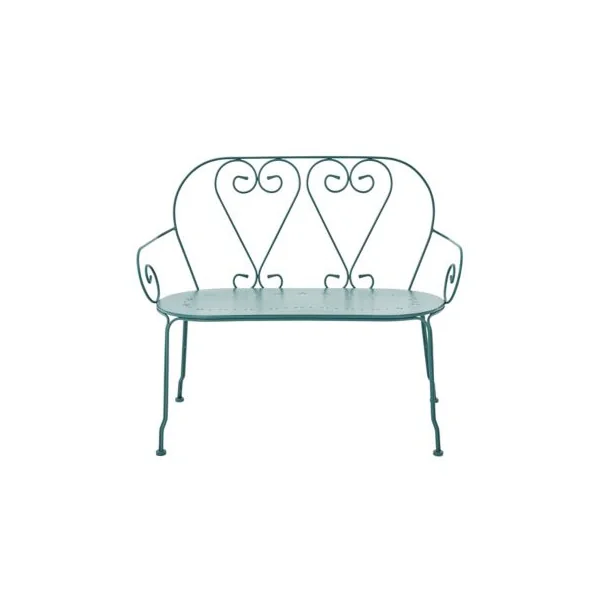 Banc de jardin GoodHome Vernon vert eucalyptus