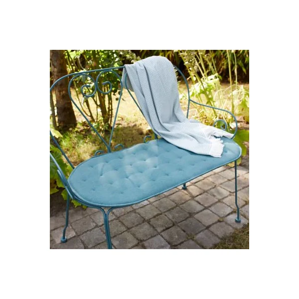 Banc de jardin GoodHome Vernon vert eucalyptus