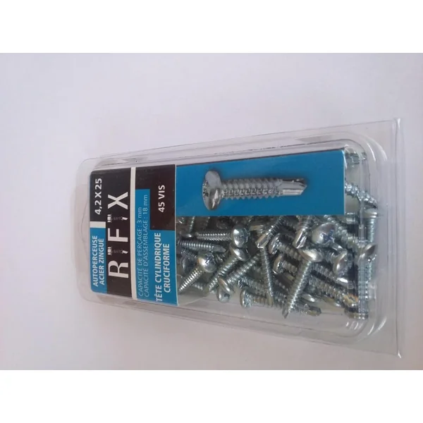 Blister Vis Autoperçeuse Ø4,2XL25mm TCC