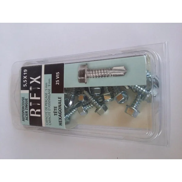 Blister Vis Autoperçeuse Ø5.5 X L19mm TH