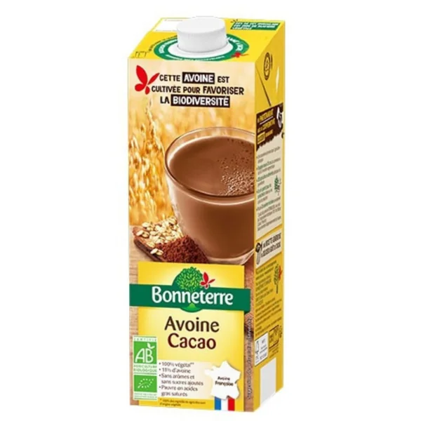 Boisson végétale avoine cacao Bonneterre - 1 L