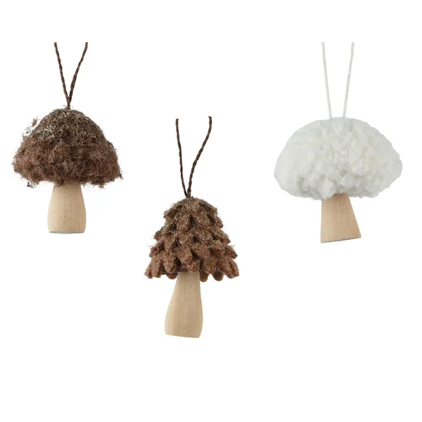 Champignon à suspendre en polyester - Ø 7 x H 8,5 cm