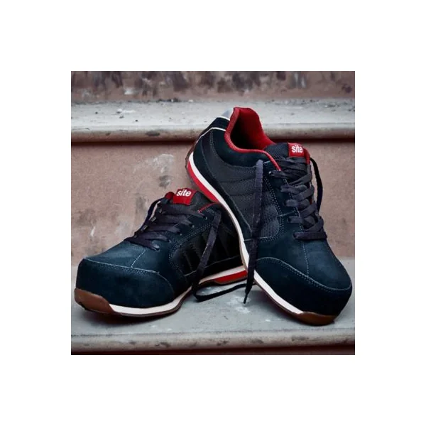 Chaussures de sécurité basses Strata bleu marine Site taille 44
