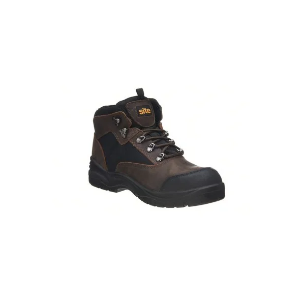 Chaussures de sécurité hautes Onyx imperméables marron Site taille 45