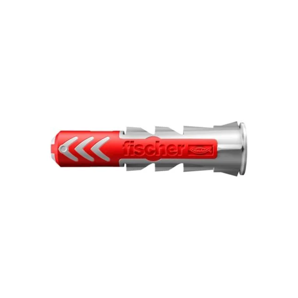 Cheville bi-matière avec vis Fischer DuoPower pour matériaux de construction 10x50 mm, 4 pièces
