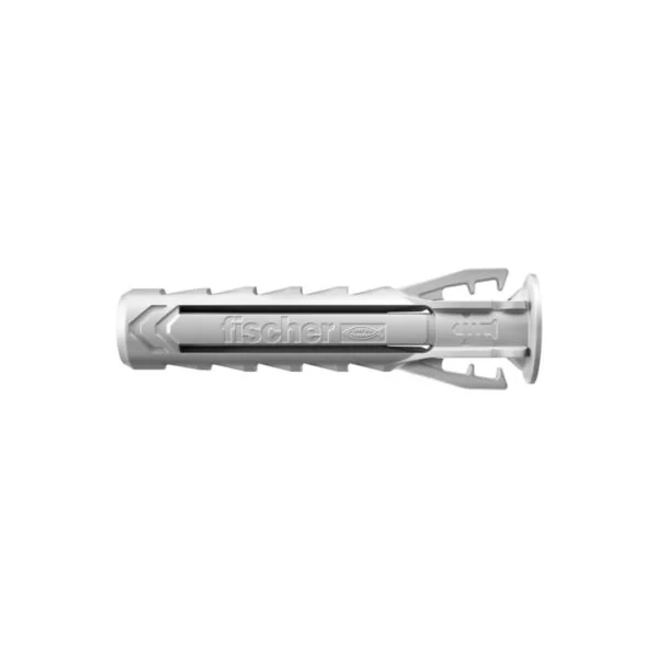 Cheville nylon pour matériaux pleins Fischer SX PLUS 10x50 mm profondeur perçage 70 mm, 50 pièces
