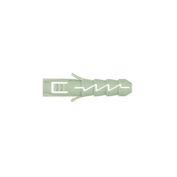 Cheville pour murs pleins vendue par 30 Diall en nylon Ø.6 x L.30 mm