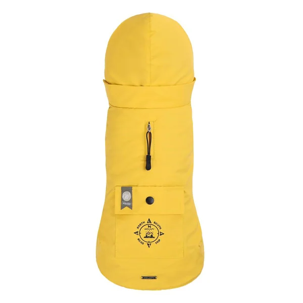 Ciré pour chien coloris jaune Wouapy Basic - Taille XS