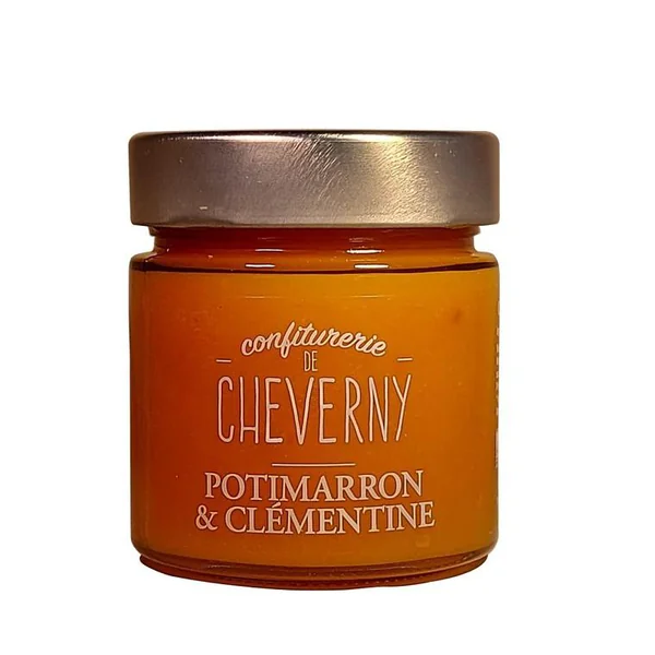 Confiture extra potimarron et clémentine bio Cheverny confitures - 280 g