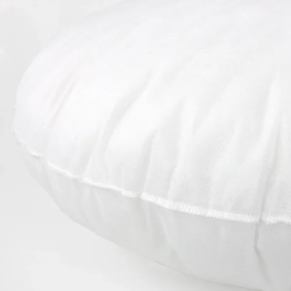 Coussin à recouvrir rond 65 cm C BULLET Blanc garnissage polyester