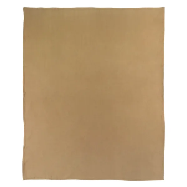 Couverture polaire 180x220 cm 100% Polyester 350 g/m2 TEDDY Marron Sable