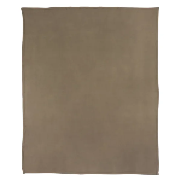 Couverture polaire 180x220 cm 100% Polyester 350 g/m2 TEDDY Marron Taupe