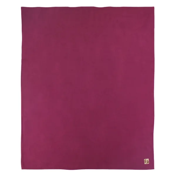 Couverture polaire 180x220 cm 100% Polyester 350 g/m2 TEDDY Violet Prune