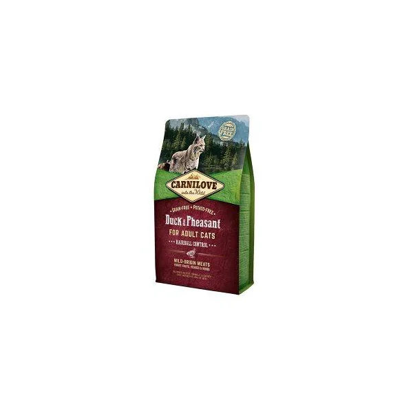 Croquettes pour chat Carnilove duck & pheasant for adult cats - 2 kg