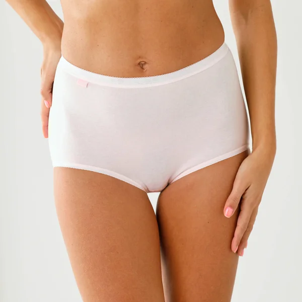 Culotte maxi Basic+, lot de 3 achetées +1 GRATUITE (1), rose