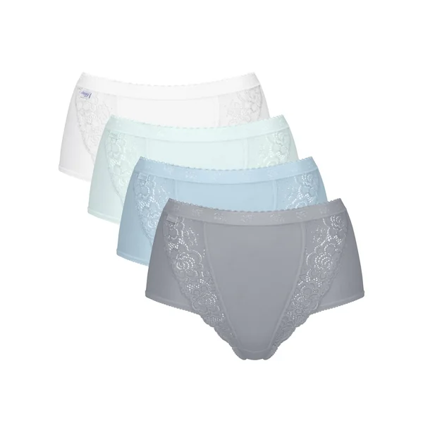 Culotte maxi Chic, lot de 3 achetées + 1 GRATUITE (1), bleu