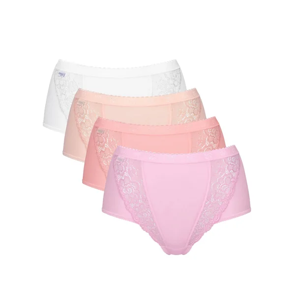 Culotte maxi Chic, lot de 3 achetées + 1 GRATUITE (1), rose