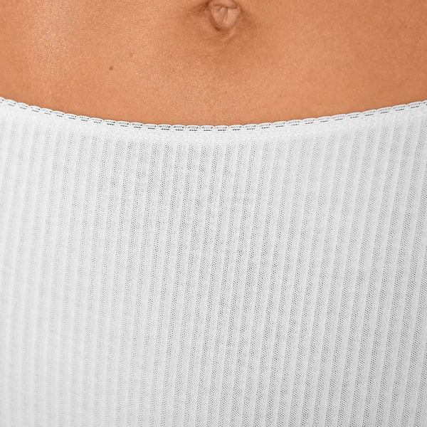 Culotte maxi côtes plates - lot de 6, blanc