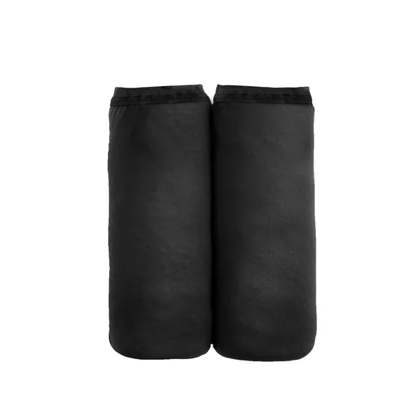 Culotte microfibre taille haute – lot de 2, noir