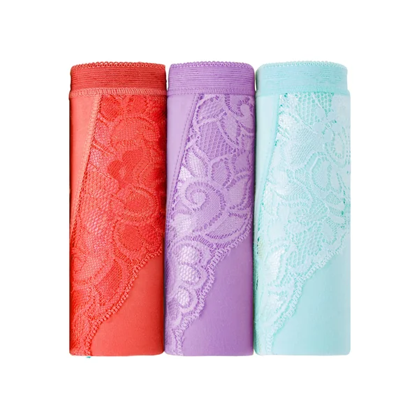 Culotte super maxi basique - lot de 3, ciel + corail + lavande