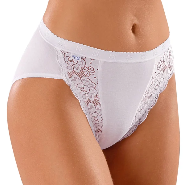 Culotte taï Chic, lot de 3 achetées + 1 GRATUITE (1), blanc