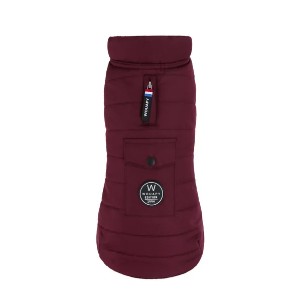 Doudoune pour chien coloris prune Wouapy - Taille 34