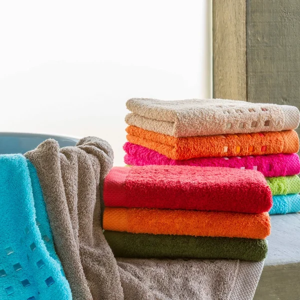 Drap de bain 100x150 cm 100% coton 550 g/m2 PURE PRIMAVERA Orange Butane