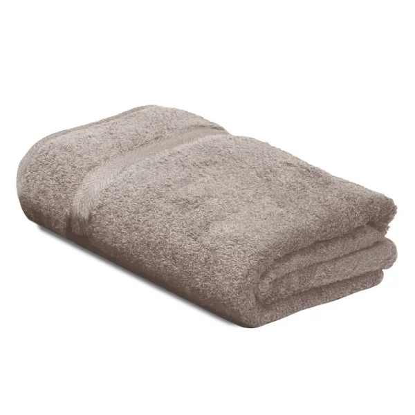 Drap de bain 100x150 cm ROYAL CRESENT Gris Souris 650 g/m2