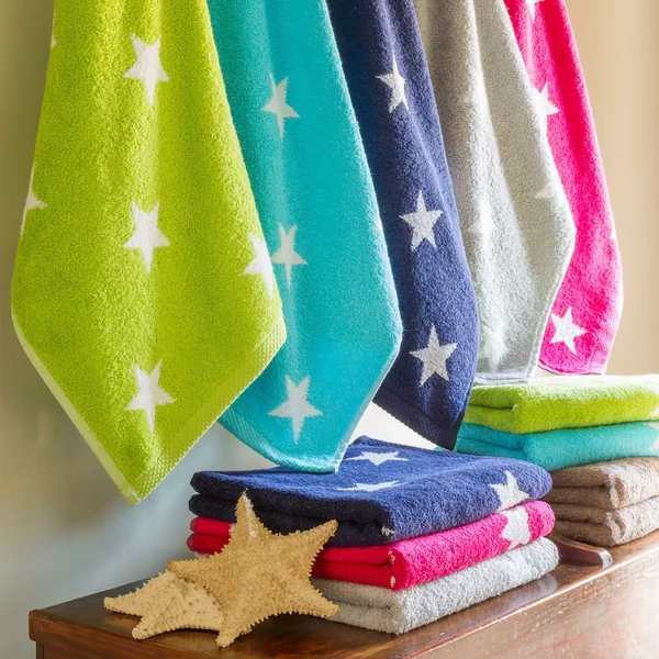 Drap de bain 85x200 cm 100% coton 480 g/m2 STARS Gris