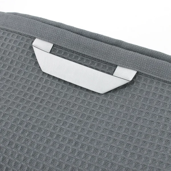 Drap de bain 90x160 cm nid d'abeille PURE WAFFLE 300 g/m² anthracite