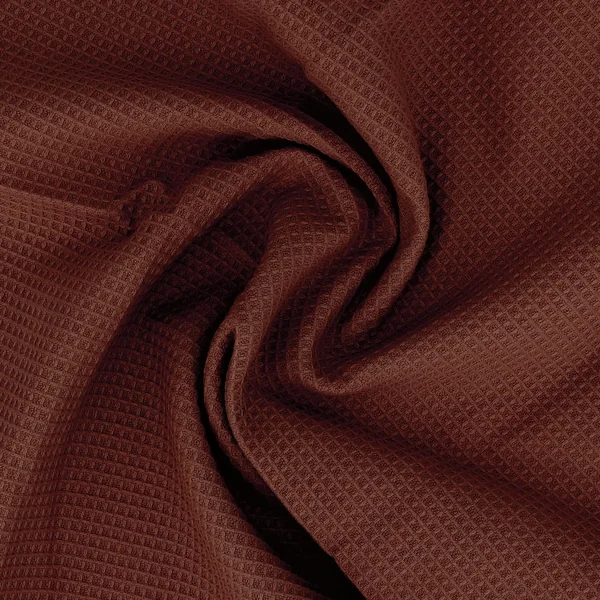Drap de bain 90x160 cm nid d'abeille PURE WAFFLE 300 g/m² marron