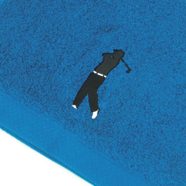 Drap de douche 70x140 cm 100% coton 550 g/m2 PURE GOLF Bleu Turquoise