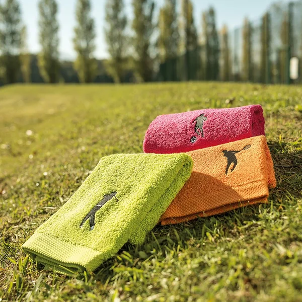 Drap de douche 70x140 cm 100% coton 550 g/m2 PURE GOLF Rouge