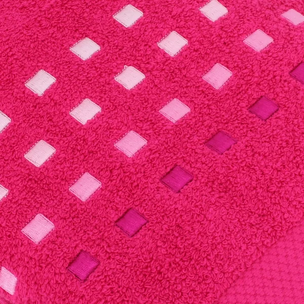 Drap de douche 70x140 cm 100% coton 550 g/m2 PURE PRIMAVERA Rose Fuchsia