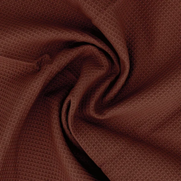 Drap de douche 70x140 cm nid d'abeille PURE WAFFLE 300 g/m² marron