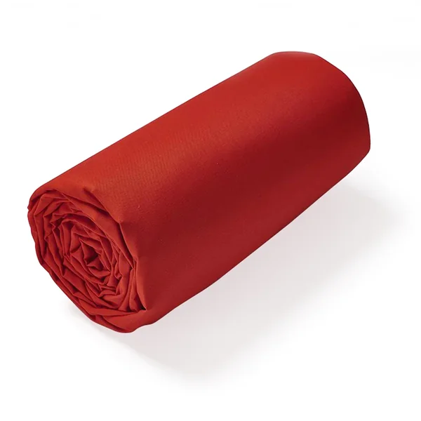 Drap housse uni 60x120 cm 100% coton ALTO orange Baie de Goji