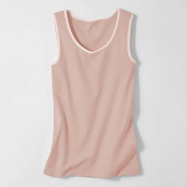 Débardeur bicolore, rose grisé