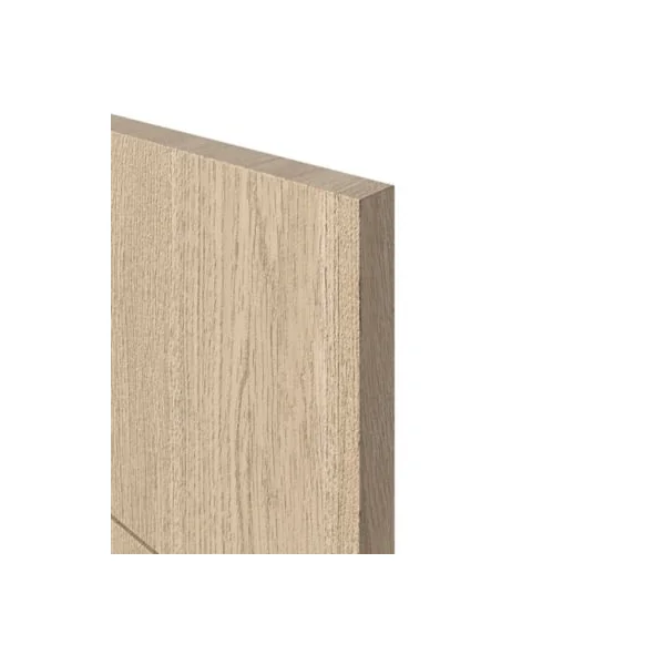 Façade de cuisine 3 tiroirs et 1 casserolier Chia décor chêne clair l. 40 cm x H. 72 cm GoodHome