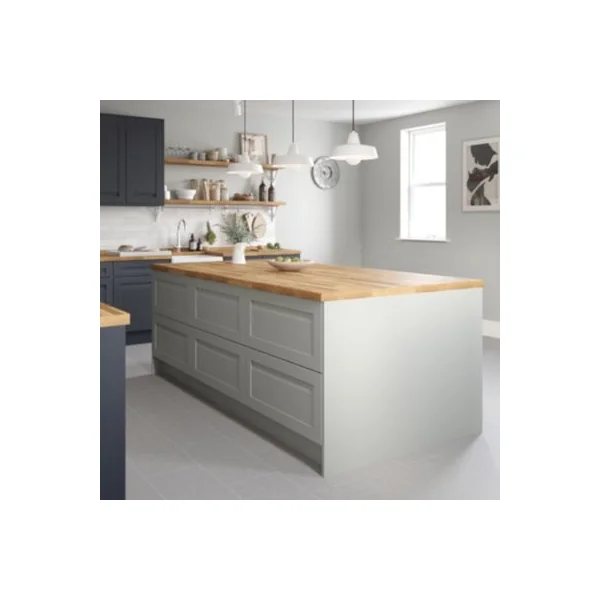 Façade de cuisine hotte / casserolier Garcinia gris ciment l. 80 cm GoodHome