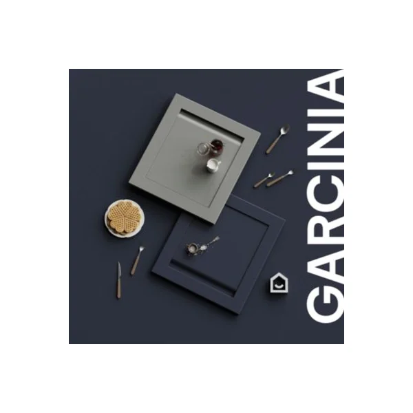 Façade de cuisine hotte / casserolier Garcinia gris ciment l. 80 cm GoodHome