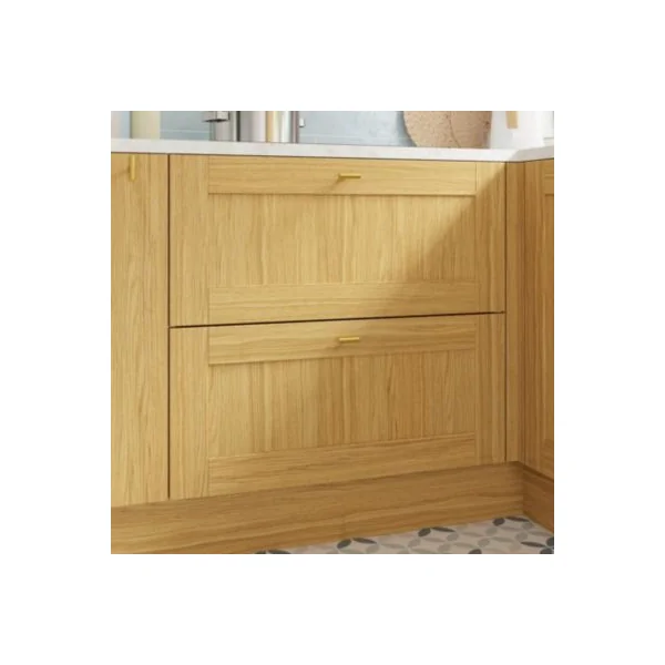 Façade de cuisine hotte / casserolier Verbena décor chêne l. 80 cm GoodHome